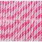 Food Grade PP Paper Wrapped Large Diameter Drinking Straws for birthday party