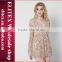 Wholesale fashion stock gold spangle long sleeves ladies jumpsuit sexy woman dress