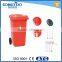 240l plastic waste bin with wheels, 240l plastic waste bin with wheels hot sale