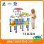 plastic kids play kitchen set cooking toys for children