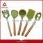 Plastic nylon kitchen utensils slotted turner/spoon/spaghetti server/ladle for modern kitchen designs