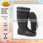 Mining Safety Boot with Reflective Tape Black PVC Boots