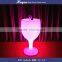 led modern bar stool/led bar furniture/led light up RGB chair