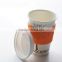 KC-0120 Haonai Multi color ceramic travel mug