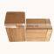 High quality handmade bamboo wood tea box, gift box packaging