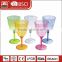 2016 hot sale wholesale AS/PS material clear drink/beer/water disposable plastic juice cup