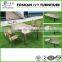 Hot sale patio furniture stainless steel tempered glass table and chair