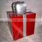 Big fiberglass gift-box for outdoor decoration