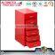 Under desk small steel drawer cabinet mobile filing cabinet