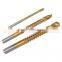 6pcs/set Titanium HSS Saw Drill Bit Electric Drill Hemp Flowers drill bits set 1/4" 6.35mm Hex shank