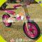 2017 Wholesale High Quality Children Balance Wooden no Pedal Bike W16C174