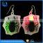 halloween spider flashing party pierced earrings