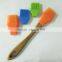 wholesale bamboo silicone brush