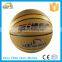 Wholesale Bottom Price Logo Printed Different Size Outdoor Pu Basketball From Mnaufacture