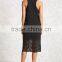 dresses korea evening Racerback scoop neck Crochet Lace Tank Dress maternity lace dress