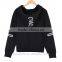 OEM fashion custom blank pullover women's hoodies wholesale