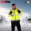 waterproof breathable high visibility winter safety shell jacket