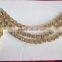 SIDE TIKA TIKA GOLD TONE CRYSTAL hair accessory