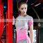 Custom Women Seamless Nylon Yoga T Shirt
