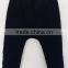 Handsome Baby Boys Embroidered Black Corduroy Cotton Inner Pants for Winter