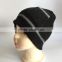 export to EURO acrylic pure black colour mans winter hat