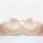 Fashionable Adhesive Seamless Backless Strapless Invisible Clear Strap Bra