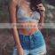 Runwaylover 5364 Hot Sale Ladies Sexy White Embroider Floral Sexy Bra Set