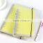 A5/A6/A7 PP matte translucent cover agenda planner custom loose leaf journal diary