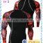 Mens long sleeve tee shirt black under compression winter cycling wear