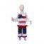 LY-200 hot sale USA toddler girl pernickety clothing set fancy design splice layered dress boutique outfit