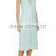 High Quality Silk Made Sexy One Piece Nightdress with Lace Trims