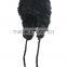 YR682 Hot Sale Earflap Cap Crochet Knitted Hats Cheap Rabbit Fur Hat