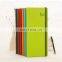2018 wholesale customized colorful notepad OEM A4/A5/A6 pu leather notebook logo printing with elastic band