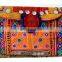 Indian kutch embroidered Clutch,Makeup Pouch,Vintage Clutch,Banjara Clutch,Boho Bag,Beads work Colorful Banjara Bag wholesale