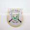 Souvenir gifts iron made offset printed lapel pin with epoxy dome