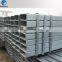 HOT DIPPED GI SQUARE ERW STEEL PIPE SIZES