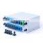 1260-1650nm FTTH CATV SC UPC Cassette Type 1:16 Passive Fiber Optic 16 Way PLC Splitter