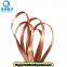 The supply is 7.6mm wide copper braided cable 3 d copper mesh