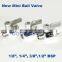New Type High Quality MINI Ball Valve Stainless Steel 1/8 1/4 3/8 1/2 BSP Female Male SS304 for Water Oil Acid 2 Way Ball Valve