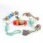 Pet smart toy knitting rope dog toy for chewing/training/teeth grinding