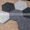 high quality felt wine glass coaster
