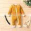 New Cotton Baby clothes Boy Girl rompers Climbing Clothes Autumn Winter Long sleeve jumpsuit good quality