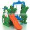 Wood and Plastic Outdoor Playground Equipment for Sale