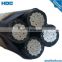 LV Aerial Bundled Conductor ABC Cable 0.6/1kv AAC conductor XLPE insulation 3x70 + 1 x 16 + NI 50mm2 Neutral Aluminum Alloy