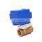 12v 24v 2 3 way heating water purification system horizontal vertical level pvc electric actuated ball valve