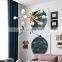 Hotel project Antique gold glass chandelier home decorative led metal ceiling chandelier light