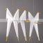 New Design Bird Simple White Paper Crane Pendant Lamp Chandelier