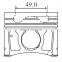 Engine Piston Kit FORDPUMA 2.2L 2.2TDCi HDI PUMA EUR05 86.00MM 8742770050 BK2Q-6105 87-427700-30 87-427700-40 87-427700-50