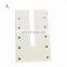 UHMWPE plastic spacer block, UHMWPE track pad for milling machine, UHMWPE block machine parts