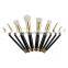 Luxury brushes black bag makeup brushes white hair Sixplus makeup brushes white hair makeup brushes white hair